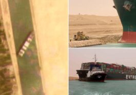 Suez Canal Obstructed